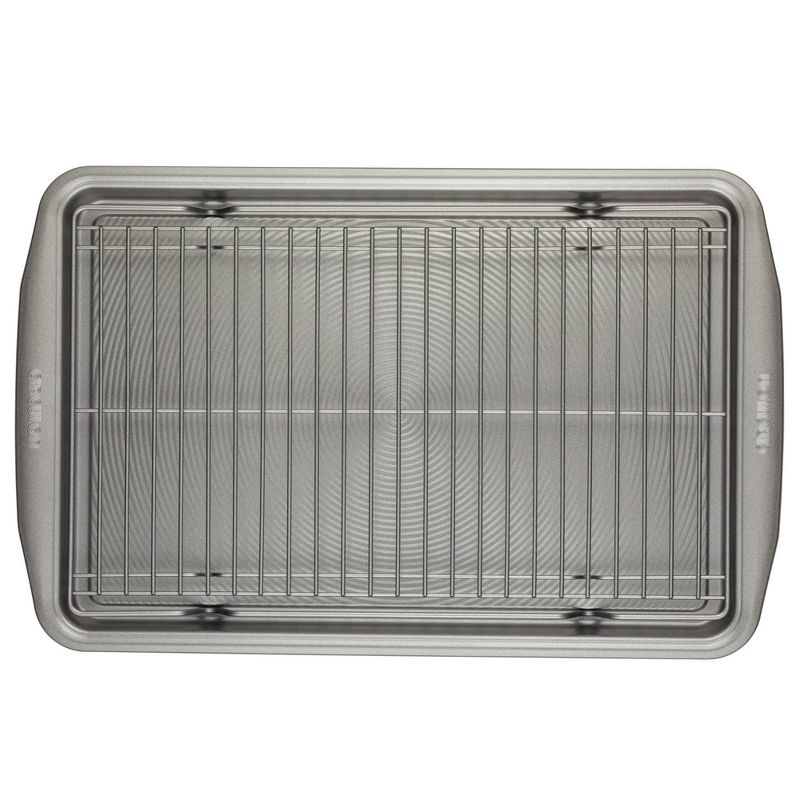 Circulon 11&#34;x17&#34; Cookie Pan with Expandable Rack, 4 of 6