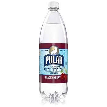 Polar Black Cherry Seltzer - 1L (33.8 fl oz) Bottle