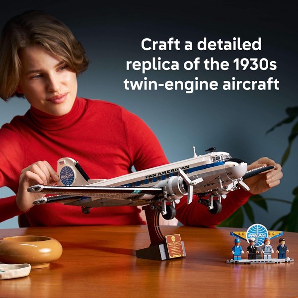 LEGO Icons Avión Douglas DC-3 PAN AM 11378 3