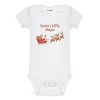Everyday Kids Christmas Collection Santa’s Little Helper Baby Onesie – Holiday Sleigh Graphic Bodysuit - 2 of 4