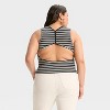Women's Open Back Ribbed Tank Top - Wild Fable™ - 2 of 3