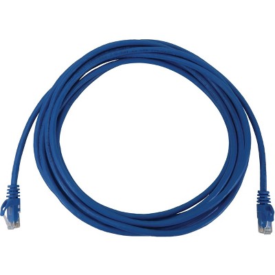 Tripp Lite Cat6a 10G Ethernet Cable, Snagless Molded UTP Network Patch Cable RJ45 Male, Blue, 10 ft. (N261010BL)
