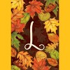 Briarwood Lane Fall Garden Flag 12x18 For Outdoor Fall Leaves Monogram Letter L For Fall Garden Flag Flags For Outside - 3 of 4