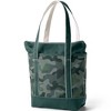 Lands' End Zip Top Long Handle Canvas Tote Bag - 3 of 4