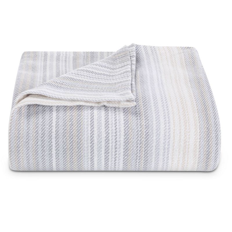 Sandy Shore Striped Bed Blanket - Tommy Bahama, 1 of 14