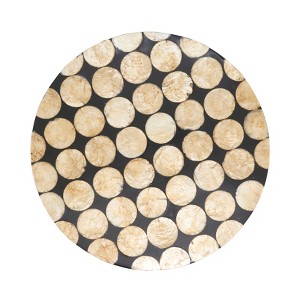 Saro Lifestyle Capiz Disc Placemat (Set of 4) - 1 of 4