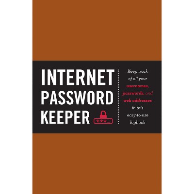 Internet Password Keeper - (hardcover) : Target