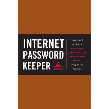 Internet Password Keeper - (Hardcover)