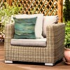 Liora Manne Visions IV Abstract Indoor/Outdoor Pillow - 3 of 4