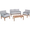 Winslo 4Pc Living Set - Indoor/Outdoor - PAT7075 - Safavieh - 4 of 4