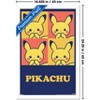 Trends International Pokémon: Pikachu Cutie Collection - Squares Framed Wall Poster Prints - 3 of 4
