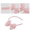 Unique Bargains Bow Headband Fashion Cute Polyester Hairband for Teenager 5.9x4.4 Inch - 3 of 4