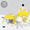 Big Dot of Happiness Let's Go Bananas - Treat Box Party Favors - Tropical Party Goodie Gable Boxes - Set of 12 - 3 of 4