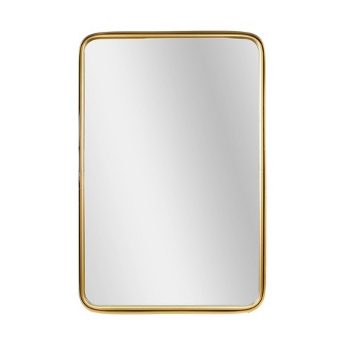 32 in. x 47 in. Modern Rectangle Framed Decorative Mirror