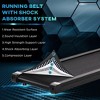 Resenkos Folding Treadmill, 1.5HP Electric Motorised Machine, 7.45 MPH Max Speed, 12 Preset Programs & LED Display, Black - 4 of 4