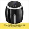 Bella 5.3 Quart Air Convection Fryer, Black (14679) - 4 of 4