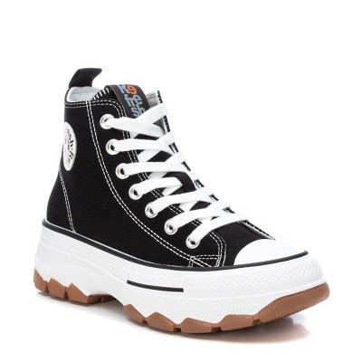 Женские кроссовки Refresh Shoes Refresh Women's Canvas High-Top Sneakers 171919 - Black, 7 — фото 2