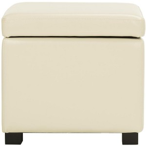 Jonathan Flip Top Ottoman - HUD4007 - Safavieh Couture - 1 of 4