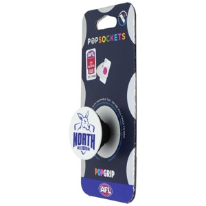 PopSockets PopGrip Expanding Stand Grip w/ Swap Top - AFL North Melbourne FC - 1 of 1
