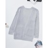 Girls Long Sleeve Cardigan Sweaters Open Front Cable Knit Chunky Cardigans Kids Oversized Cute Outerwear Coat - 3 of 3