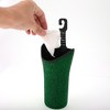Unique Bargains Auto Car Trash Can Durable Seat Back Trash Bin Green 1 Pc 3.9" Width 7.5" Height Plastic Rhinestone - 4 of 4