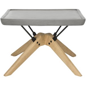 Delartin Coffee Table - Indoor/Outdoor - VNN1025 - Dark Grey - Safavieh - 1 of 4