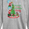 Boys' - The Cat in the Hat - Christmas Is A Family Thing Long Sleeve Graphic T-Shirt - 2 of 4
