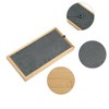 Unique Bargains Bamboo Wood Necklace Tray Stackable Storage Jewelry Tray Showcase Display Organizer 1 Pcs - 3 of 4