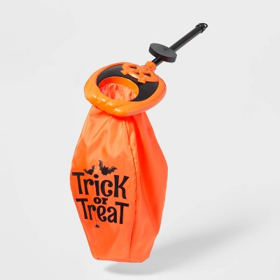 Kids' Light and Sound Pumpkin Halloween Trick or Treat Loot Scoop - Hyde & EEK! Boutique™