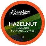Brooklyn Beans Coffee Pods for Keurig K Cups Coffee Maker, Hazelnut, 40 Count