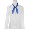 INSPIRE CHIC Women's Solid/Gradient Chiffon Square Soft Sheer Neck Scarves Neckerchief - 2 of 4