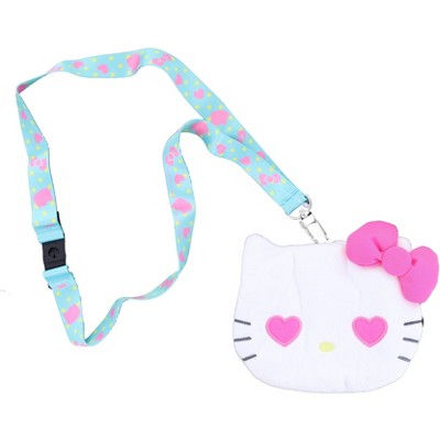 Monogram International Inc. Hello Kitty Deluxe Lanyard With Pouch Card Holder