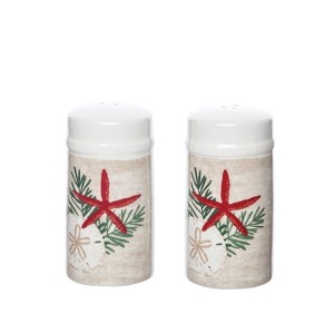 Gallerie II Seaside Greetings Salt Pepper Shakers S/2 - 1 of 4