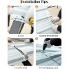 13'x26'x11' Oversized Metal Carport, Permanent Shelter Steel Carport for All-Weather for Full-Size Pickup Trucks, Boats, Tractors, SUVs, N.W. 780 Lbs - 4 of 4