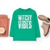 Witchy Vibes - Youth Long Sleeve Graphic T-Shirt - 3 of 4
