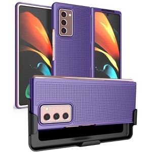 Nakedcellphone Slim Case and Belt Clip Holster Combo for Samsung Galaxy Z Fold 2 (SM-F916) - 1 of 4