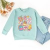 School Supplies Coquette - Kids Toddler Sweatshirt and Kids Youth Sweatshirt - 2 of 4
