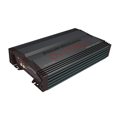 Power Acoustik OD1-5000D Overdrive Series 5000 Watts Max 1 Ohm Mosfet Power Supply Class D Car Audio Monoblock Amplifier, Black