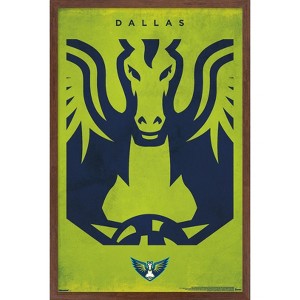 Trends International WNBA Dallas Wings - Logo 25 Framed Wall Poster Prints - 1 of 4