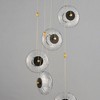 ET2 Lighting Amulet 5 - Light Pendant in  Black/Natural Aged Brass - 4 of 4