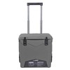 Xspec 45 Quart Towable Roto Molded Ice Chest Outdoor Cooler with Wheels, Grey - 3 of 4