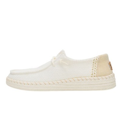 Hey Dude Wendy Espadrille Woven – Womens Comfortable Slip on Shoe
