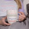 Pavilion Gift Company - Gorgeous - 24 oz Pierced Porcelain Cup - Drinkware - 2 of 4