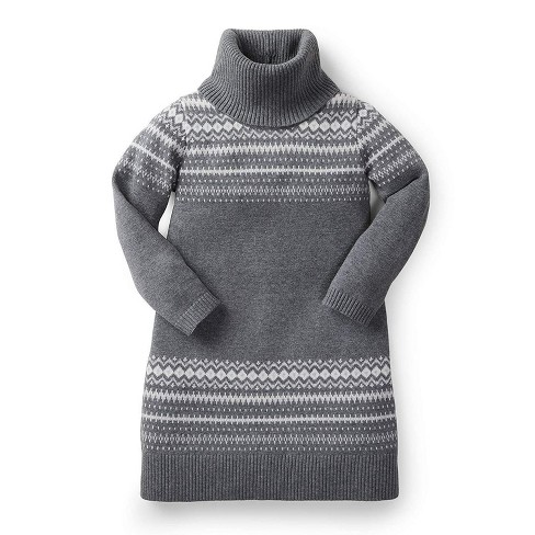 Hope & Henry Girls' Cable Sweater Dress, Toddler - image 1 of 4