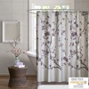 VYNXARIA Shower Curtain,cotton printed cherry blossom design - 4 of 4