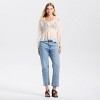Women's Long Sleeve Smocked Waist Blouse - A New Day™ - 3 of 3
