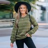 Women's Rainbow Dots Long Sleeve Sweater - Cupshe - 4 of 4