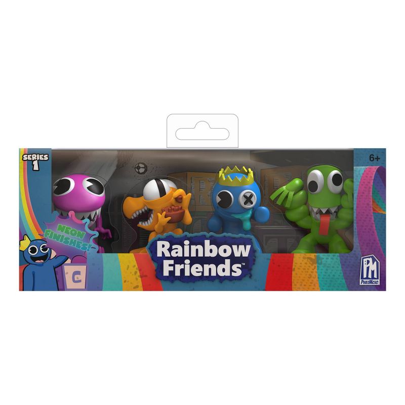 Rainbow Friends Neon Mini Figure Set - 4pk, 3 of 12
