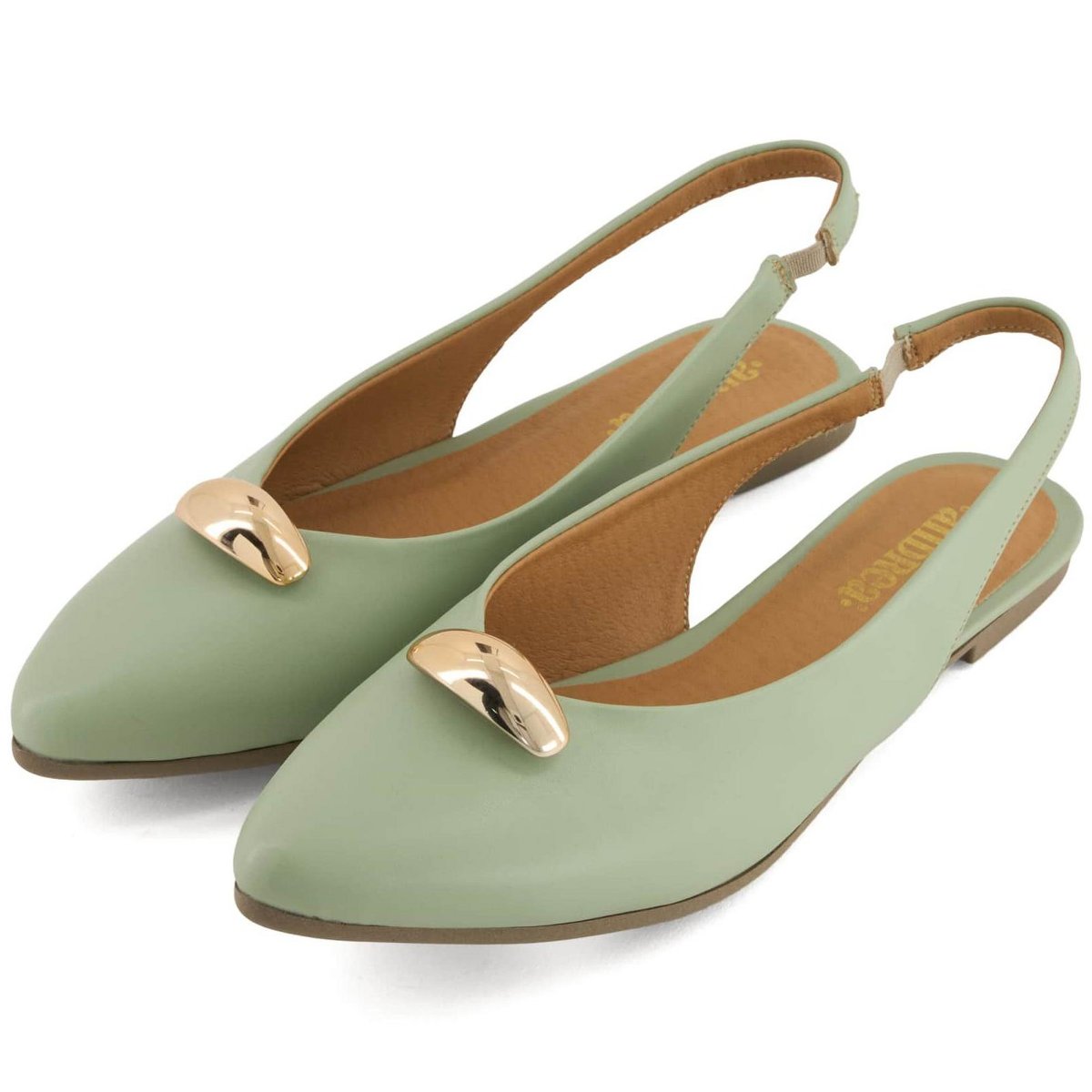 Обувь Andrea Women's slingback Flats 95911-3906729 Green 6 — фото 3