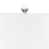 Possini Euro Design Coastal Table Lamp 30 3/4" Tall Blue Art Glass Off White Drum Shade for Living Room Bedroom Beach House Home - 3 of 4